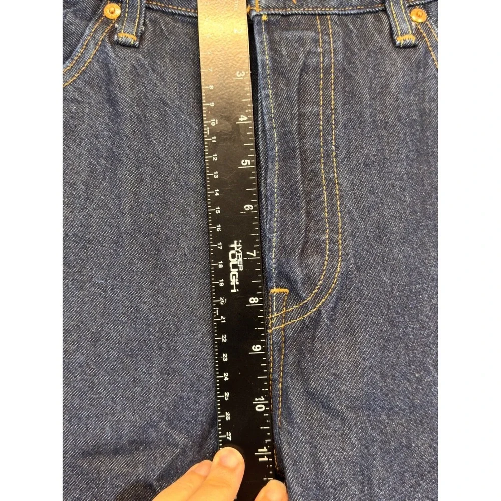 Levis 501 Premium Denim Jeans Mens 29x30 Button Fly Straight Leg Big E